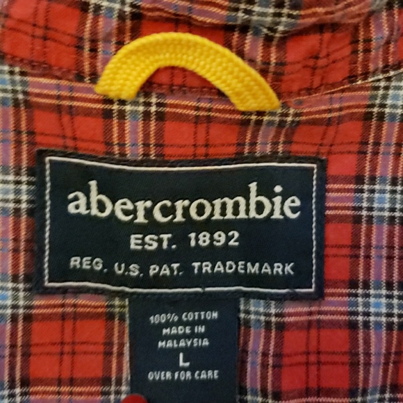 Abercrombie Plaid Shirt - Picture 3 of 5